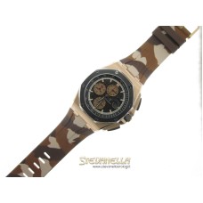 Audemars Piguet Royal Oak Offshore Chronograph Camouflage ref. 26401RO oro rosa 18kt nuovo